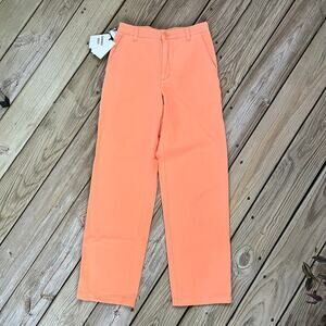 Sunday Best Jaden Pants In Sunny Apricot Size 6. 100% Organic Cotton. NEW